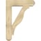 Ekena Millwork Funston Craftsman Rough Sawn Bracket w/ Offset Brace, Douglas Fir, 8"W x 30"D x 42"H BKT0806X30X42FST04RDF - alternate 4